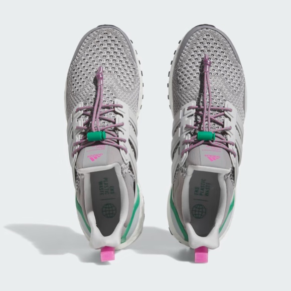 Adidas Ultraboost DNA 1.0 LIMITED EDITION Men’s Lucid Grey Fuchsia HR0071 NIB - Picture 3 of 6